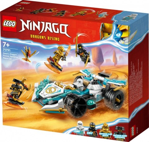 Klocki Ninjago 71791 Smocza moc Zanea - wyścigówka spinjitzu Klocki Ninjago 71791 Smocza moc Zanea - wyścigówka spinjitzu