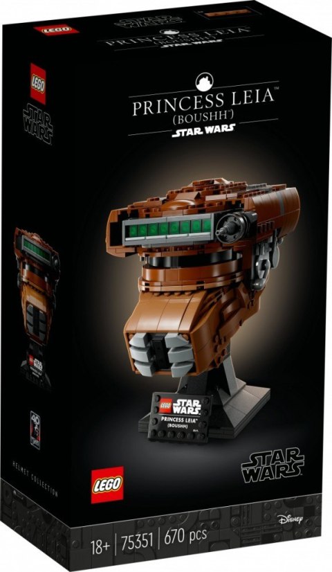 Klocki Star Wars 75351 Hełm księżniczki Lei Klocki Star Wars 75351 Hełm księżniczki Lei