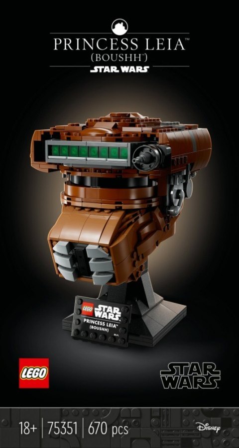 Klocki Star Wars 75351 Hełm księżniczki Lei Klocki Star Wars 75351 Hełm księżniczki Lei