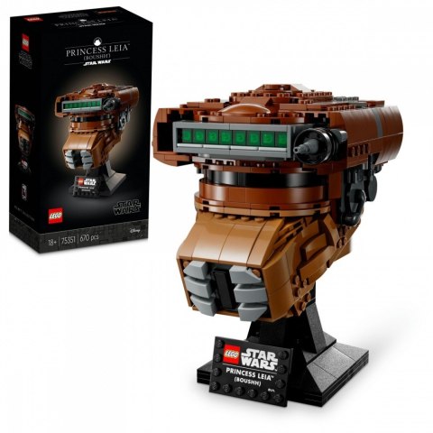 Klocki Star Wars 75351 Hełm księżniczki Lei Klocki Star Wars 75351 Hełm księżniczki Lei
