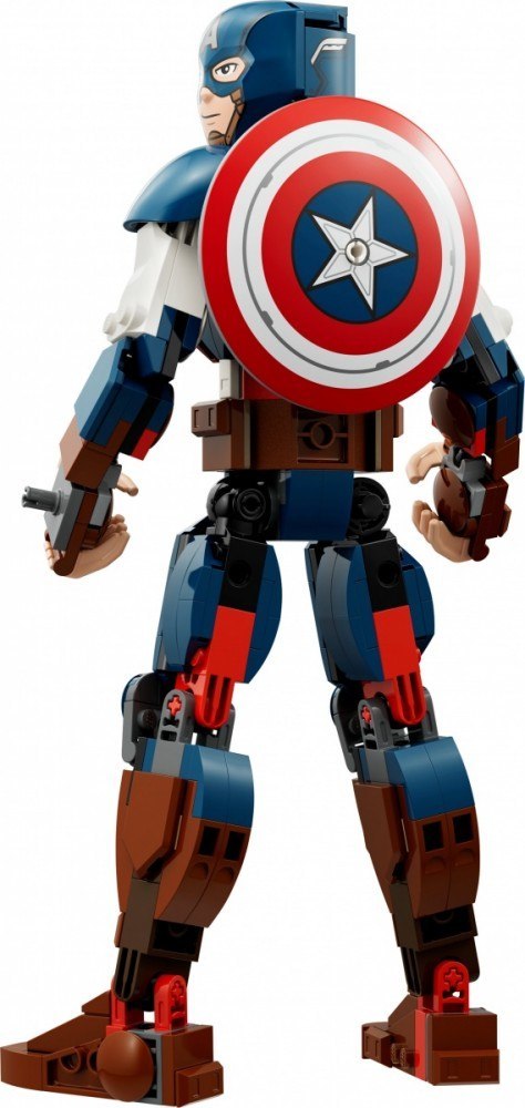 Klocki Super Heroes 76258 Marvel Figurka Kapitana Ameryki do zbudowania Klocki Super Heroes 76258 Marvel Figurka Kapitana Ameryki do zbudowania
