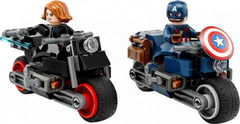 Klocki Super Heroes 76260 Marvel Motocykle Czarnej Wdowy i Kapitana Ameryki Klocki Super Heroes 76260 Marvel Motocykle Czarnej Wdowy i Kapitana Ameryki
