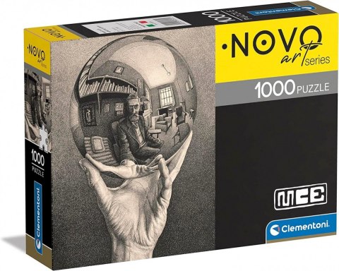 Puzzle 1000 elementów Compact Art Collection Escher Hand with Reflecting Sphere Puzzle 1000 elementów Compact Art Collection Escher Hand with Reflecting Sphere