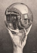 Puzzle 1000 elementów Compact Art Collection Escher Hand with Reflecting Sphere Puzzle 1000 elementów Compact Art Collection Escher Hand with Reflecting Sphere