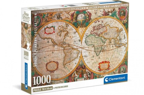 Puzzle 1000 elementów Compact Mappa Antica Puzzle 1000 elementów Compact Mappa Antica