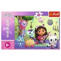 Puzzle 30 elementów Gabi i jej uroczy domek, Koci Domek Gabi Puzzle 30 elementów Gabi i jej uroczy domek, Koci Domek Gabi