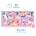 Puzzle 60 elementów Ach Jednorożce Puzzle 60 elementów Ach Jednorożce