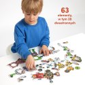 Puzzle kreatywne 63 elementy - Robot Lab Puzzle kreatywne 63 elementy - Robot Lab