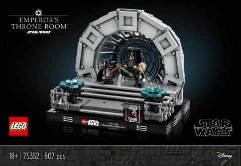 Star Wars 75352 Diorama: Sala tronowa Imperatora Star Wars 75352 Diorama: Sala tronowa Imperatora