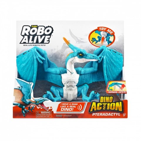 Figurka interaktywna Dino Action seria 1 Pterodaktyl Figurka interaktywna Dino Action seria 1 Pterodaktyl