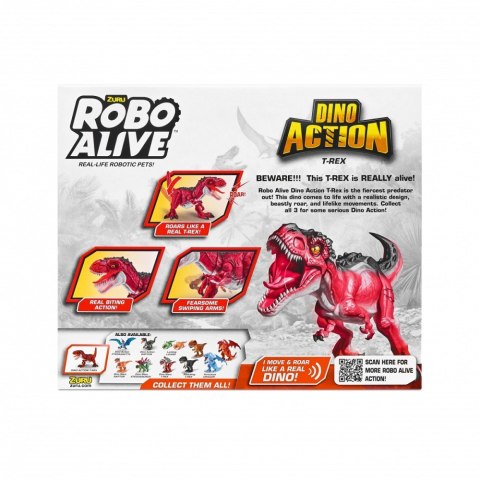 Figurka interaktywna Dino Action seria 1 T-REX Figurka interaktywna Dino Action seria 1 T-REX