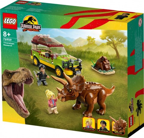 Klocki Jurassic World 76959 Badanie triceratopsa Klocki Jurassic World 76959 Badanie triceratopsa