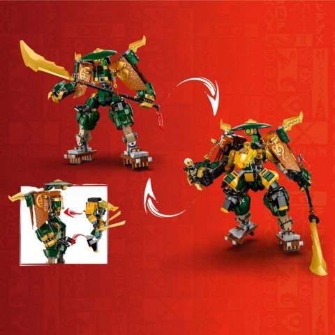 Klocki Ninjago 71794 Drużyna mechów ninja Lloyda i Arina Klocki Ninjago 71794 Drużyna mechów ninja Lloyda i Arina