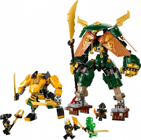 Klocki Ninjago 71794 Drużyna mechów ninja Lloyda i Arina Klocki Ninjago 71794 Drużyna mechów ninja Lloyda i Arina