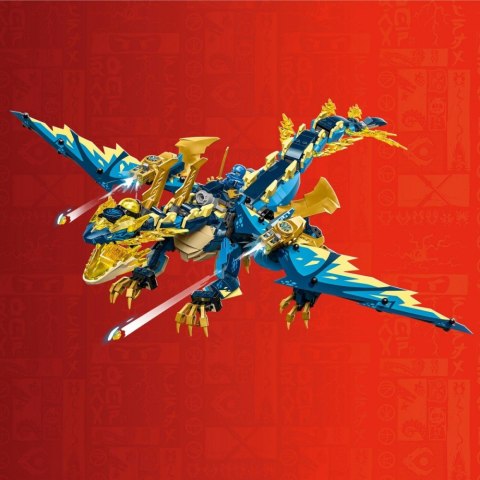 Klocki Ninjago 71796 Smok żywiołu kontra mech cesarzowej Klocki Ninjago 71796 Smok żywiołu kontra mech cesarzowej