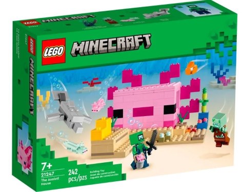 Klocki Minecraft 21247 Dom aksolotla Klocki Minecraft 21247 Dom aksolotla