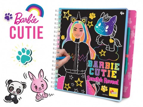 Książeczka Barbie zdrapywanka i szkicownik Książeczka Barbie zdrapywanka i szkicownik