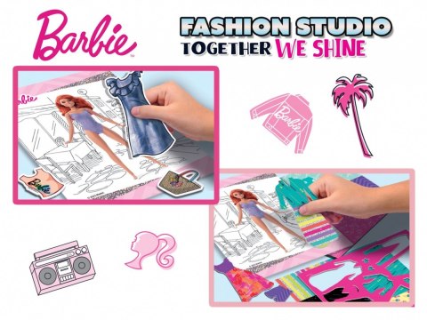 Książeczka do projektowania kreacji Barbie Książeczka do projektowania kreacji Barbie