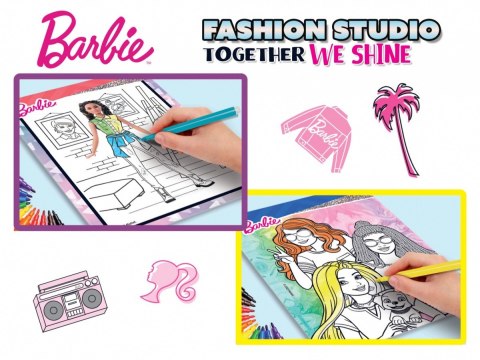 Książeczka do projektowania kreacji Barbie Książeczka do projektowania kreacji Barbie