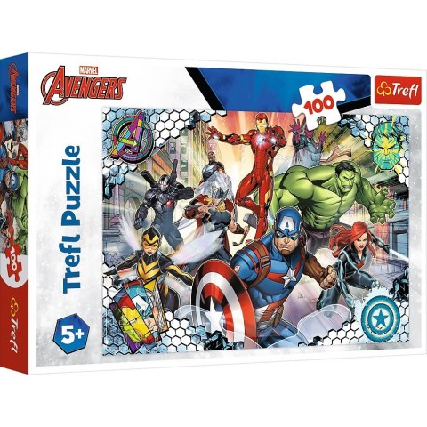 Puzzle 100 elementów Sławni Avengers Puzzle 100 elementów Sławni Avengers