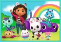 Puzzle 10w1 W świecie Gabi Gabby Dollhouse Puzzle 10w1 W świecie Gabi Gabby Dollhouse
