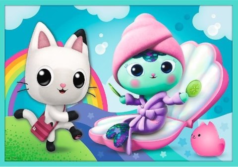 Puzzle 10w1 W świecie Gabi Gabby Dollhouse Puzzle 10w1 W świecie Gabi Gabby Dollhouse