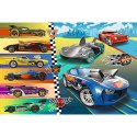 Puzzle 24 elementy Maxi Szybkie samochody Hot Wheels Puzzle 24 elementy Maxi Szybkie samochody Hot Wheels