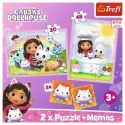 Puzzle 2w1 memos Gabi z kocim przyjacielem Gabbys Dollhouse Puzzle 2w1 memos Gabi z kocim przyjacielem Gabbys Dollhouse