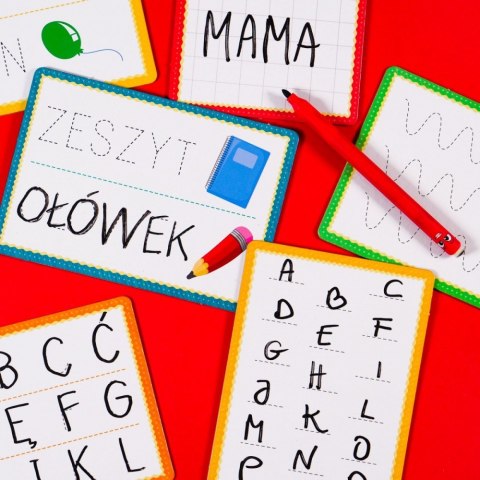 Zestaw Montessori Długopis z 32 tabliczkami Zestaw Montessori Długopis z 32 tabliczkami