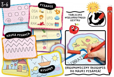 Zestaw edukacyjny Montessori Pen Szkoła pisania z 18 tabliczkami Zestaw edukacyjny Montessori Pen Szkoła pisania z 18 tabliczkami