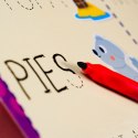 Zestaw edukacyjny Montessori Pen Szkoła pisania z 18 tabliczkami Zestaw edukacyjny Montessori Pen Szkoła pisania z 18 tabliczkami