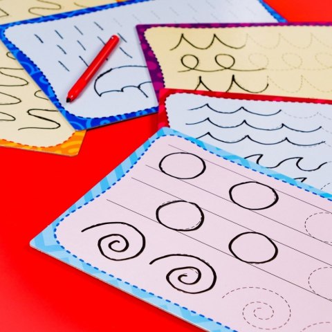 Zestaw edukacyjny Montessori Pen Szkoła pisania z 18 tabliczkami Zestaw edukacyjny Montessori Pen Szkoła pisania z 18 tabliczkami