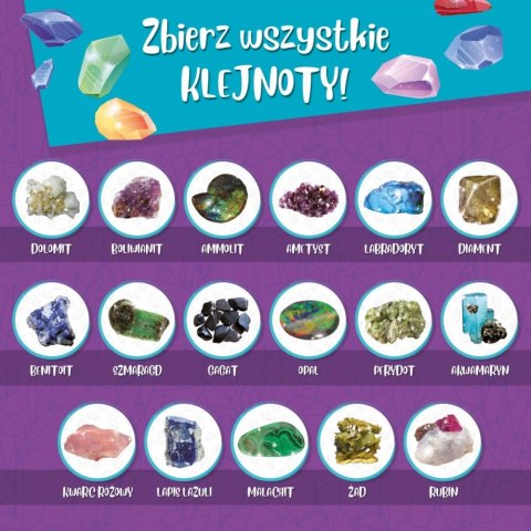 Zestaw naukowy Im a Genius Poznaj minerały z całego świata Zestaw naukowy Im a Genius Poznaj minerały z całego świata