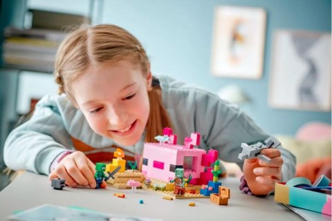 Klocki Minecraft 21247 Dom aksolotla Klocki Minecraft 21247 Dom aksolotla