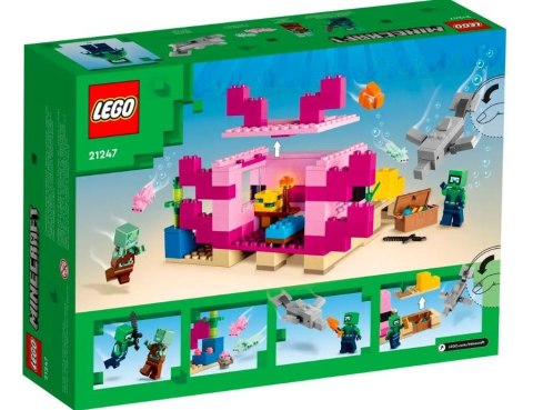 Klocki Minecraft 21247 Dom aksolotla Klocki Minecraft 21247 Dom aksolotla