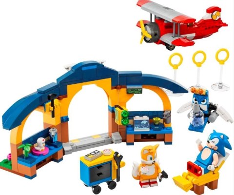 Klocki Sonic 76991 Tails z warsztatem i samolot Tornado Klocki Sonic 76991 Tails z warsztatem i samolot Tornado