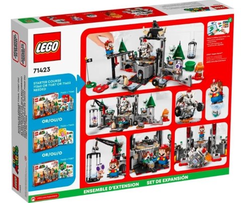 Klocki Super Mario 71423 Walka w zamku Dry Bowsera - zestaw rozszerzający Klocki Super Mario 71423 Walka w zamku Dry Bowsera - zestaw rozszerzający