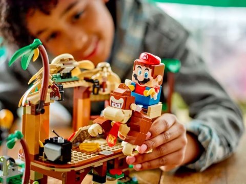 Klocki Super Mario 71424 Domek na drzewie Donkey Konga - zestaw rozszerzający Klocki Super Mario 71424 Domek na drzewie Donkey Konga - zestaw rozszerzający