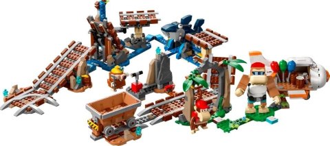 Klocki Super Mario 71425 Przejażdżka wagonikiem Diddy Konga - zestaw rozszerzający Klocki Super Mario 71425 Przejażdżka wagonikiem Diddy Konga - zestaw rozszerzający
