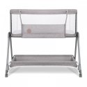 Łóżeczko dostawne Luna Grey Concrete 2 w 1