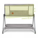 Łóżeczko dostawne Luna Grey Concrete 2 w 1