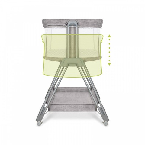 Łóżeczko dostawne Luna Grey Concrete 2 w 1 Łóżeczko dostawne Luna Grey Concrete 2 w 1