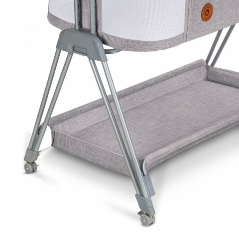 Łóżeczko dostawne Luna Grey Concrete 2 w 1 Łóżeczko dostawne Luna Grey Concrete 2 w 1