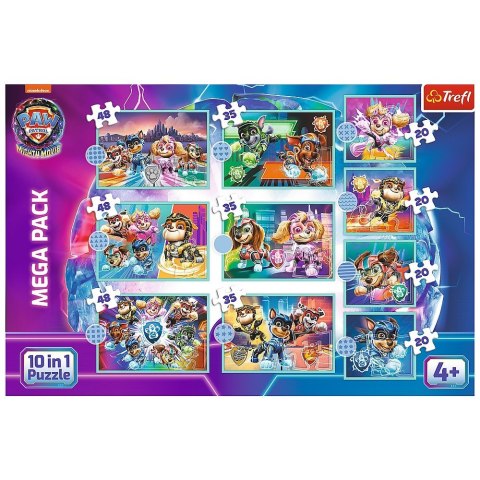 Puzzle 10w1 Wesoły dzień piesków Psi Patrol Paw Patrol Puzzle 10w1 Wesoły dzień piesków Psi Patrol Paw Patrol