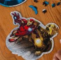 Puzzle 160 elementów Puzzle drewniane konturowe Odważny Iron Man Puzzle 160 elementów Puzzle drewniane konturowe Odważny Iron Man