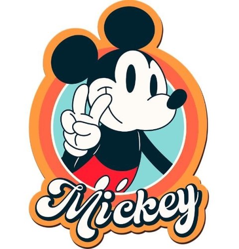 Puzzle 160 elementów drewniane konturowe Myszka Mickey Puzzle 160 elementów drewniane konturowe Myszka Mickey