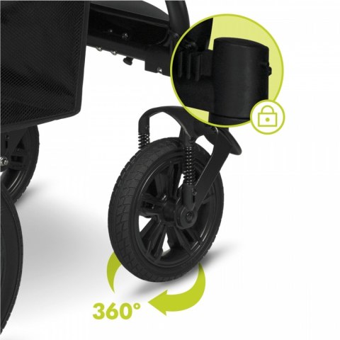 Wózek spacerowy Annet Tour Black Carbon Wózek spacerowy Annet Tour Black Carbon