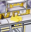 Figurki MGAs Miniverse - Stwórz małą kuchnię Figurki MGAs Miniverse - Stwórz małą kuchnię
