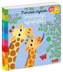 Książeczka Smacznego, żyrafiątko! Akademia Mądrego Dziecka Książeczka Smacznego, żyrafiątko! Akademia Mądrego Dziecka
