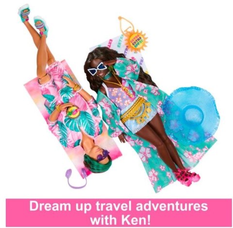 Lalka BARBIE Extra Fly plażowa Lalka BARBIE Extra Fly plażowa